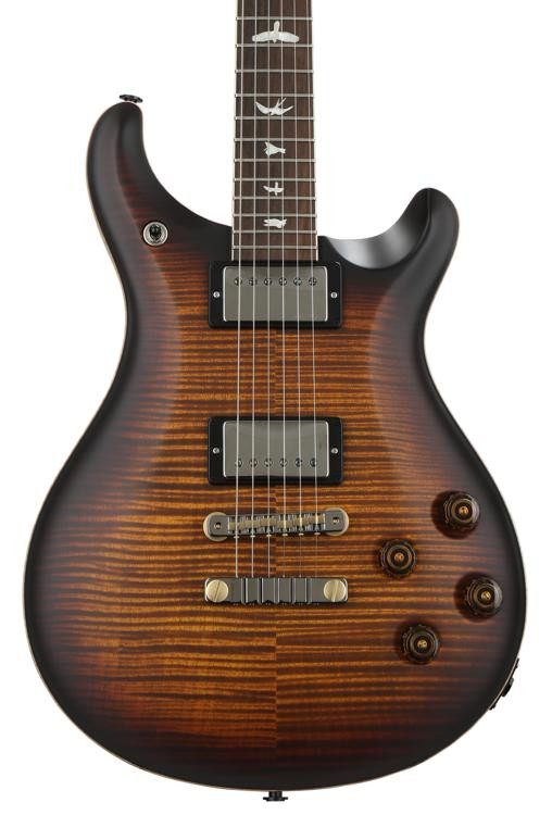 PRS Wood Library McCarty 594 Satin Black Gold Burst, Pattern Vintage