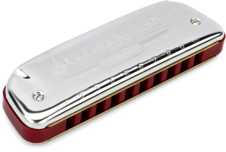 Hohner Golden Melody Harmonica Key of C Sharp Sweetwater