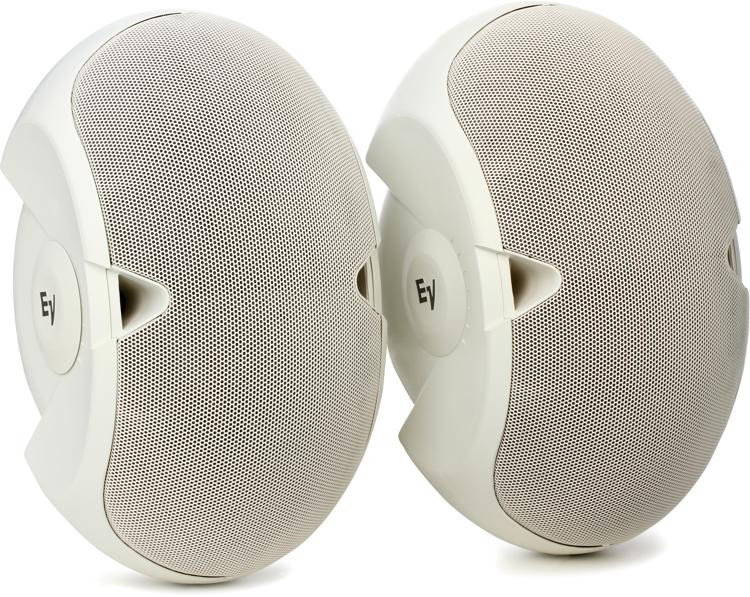 ElectroVoice EVID 6.2 300W Dual 6 inch Install Speaker White (pair