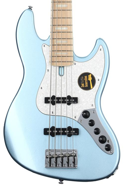 Sire Marcus Miller V7 Swamp Ash 5-string Bass Guitar - Lake Placid Blue ...