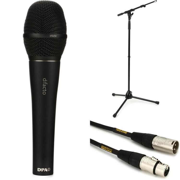 DPA D:facto 4018VL Linear Supercardioid Condenser Microphone - Black ...