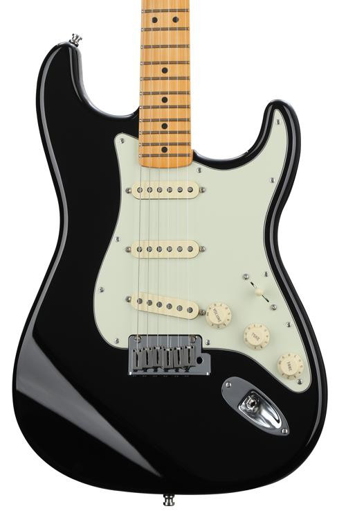 Fender The Edge Stratocaster - Black with Maple Fingerboard | Sweetwater