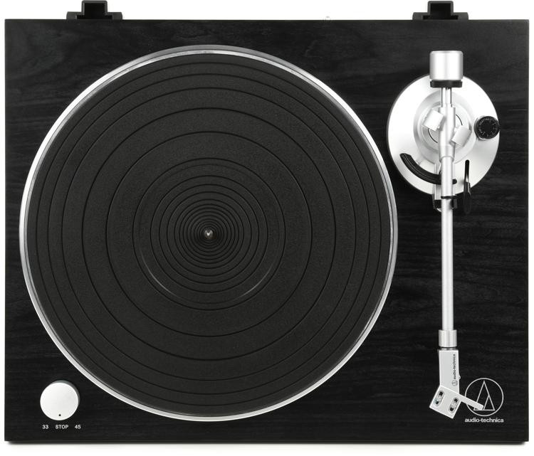 AudioTechnica ATLPW30BKR Fully Manual Beltdrive turntable Black