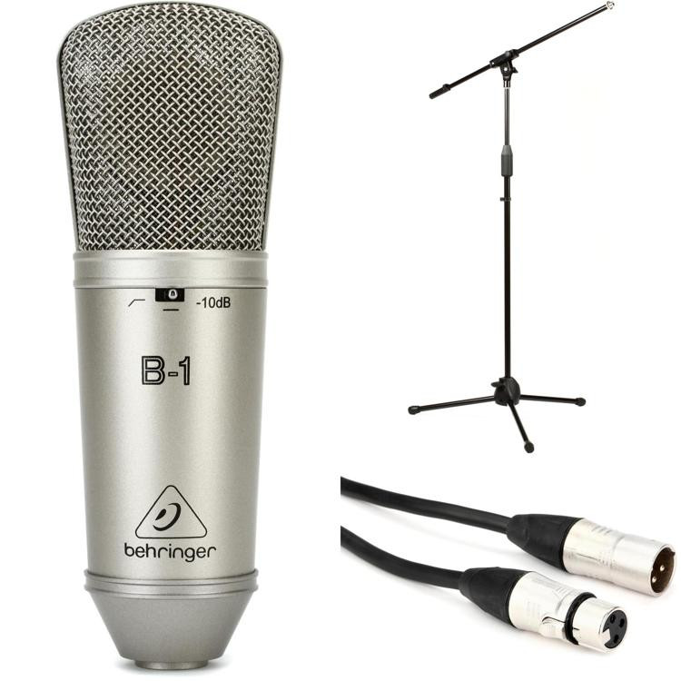 Behringer B-1 Large-diaphragm Condenser Microphone Bundle With Stand ...