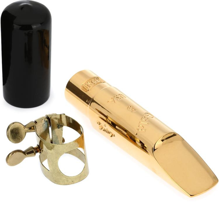 Bari BGAS80 Gold Alto Saxophone Mouthpiece 5 Sweetwater
