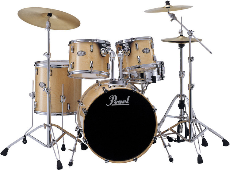 Pearl Vision Birch VBX 5-piece Drum Kit - Clear Birch | Sweetwater