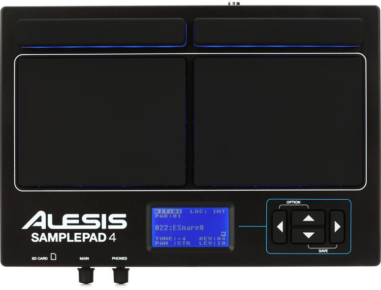 Alesis SamplePad 4 Compact Percussion Pad Sweetwater
