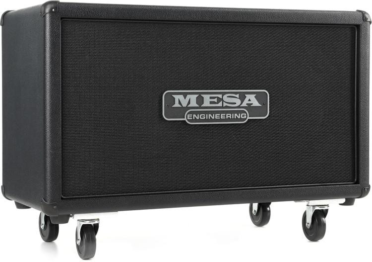 Mesa/Boogie Rectifier Horizontal 2 x 12-inch 120-watt Horizontal Extension  Cabinet - Black