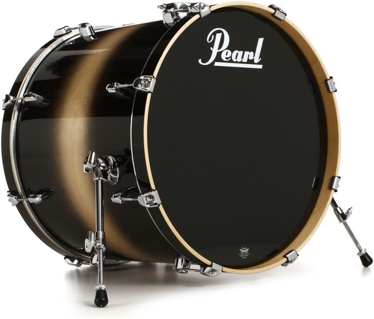 Pearl Export EXL Lacquer Bass Drum 22" x 18" Nightshade Lacquer