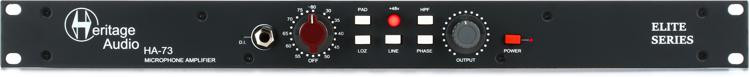 Heritage Audio HA73 ELITE - Single Channel Mic Preamp | Sweetwater