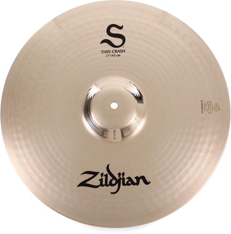Zildjian 17 inch S Series Thin Crash Cymbal Sweetwater