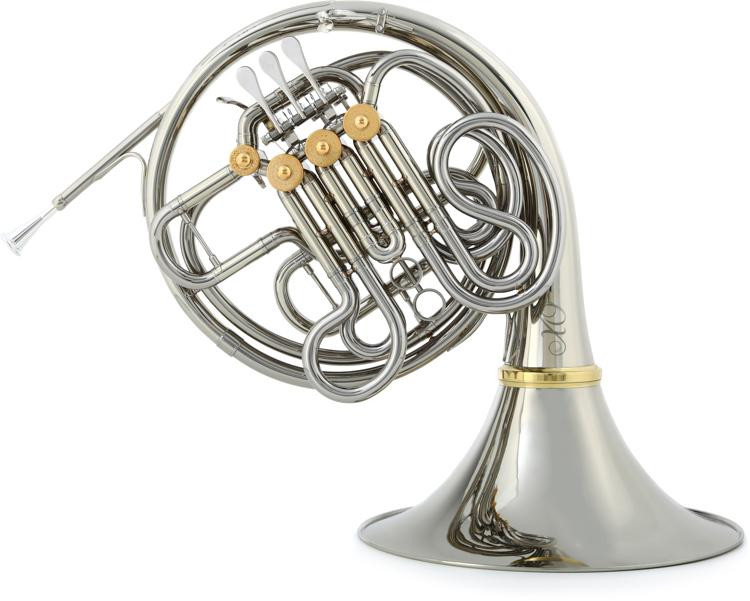 XO 1651ND Double French Horn Detachable Bell, Nickel Silver Sweetwater