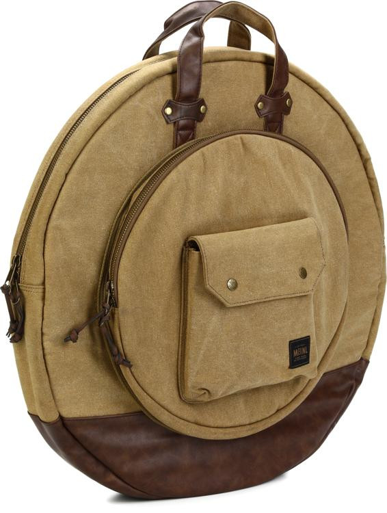 Meinl Cymbals Waxed Canvas Cymbal Bag Khaki Sweetwater