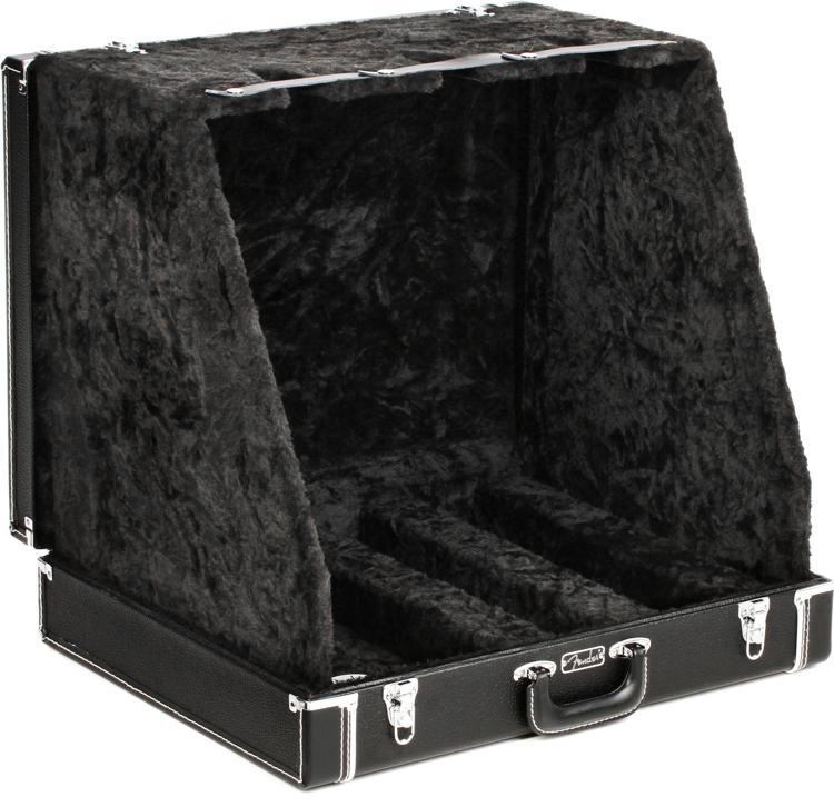 Fender Classic Series 3 Guitar Case Stand Black Sweetwater