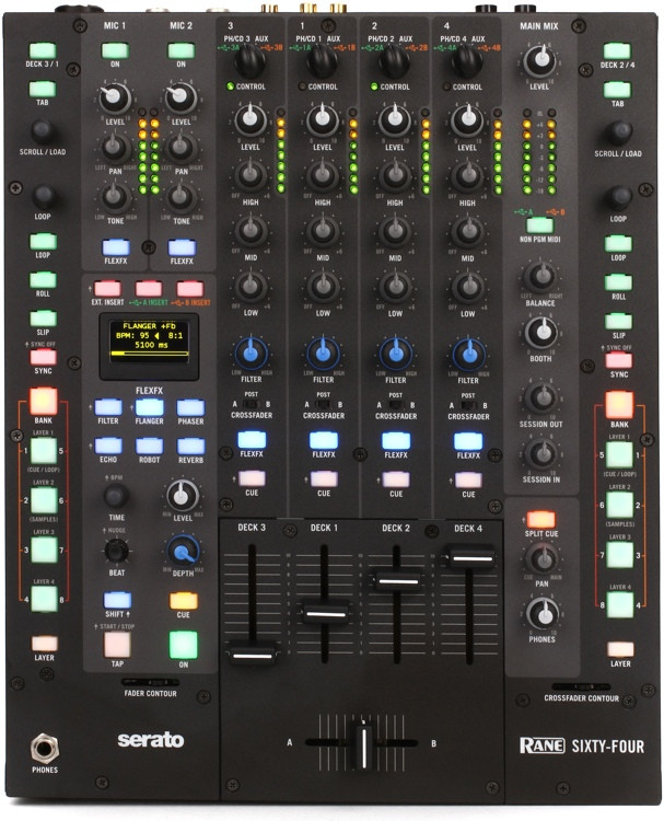 Rane SixtyFour Mixer for Serato DJ Sweetwater