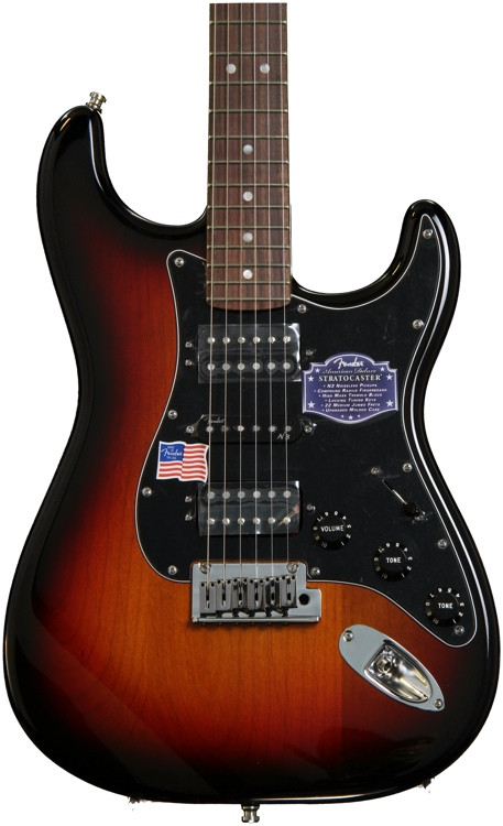 Fender American Deluxe Stratocaster Hsh 3 Color Sunburst Sweetwater 3955