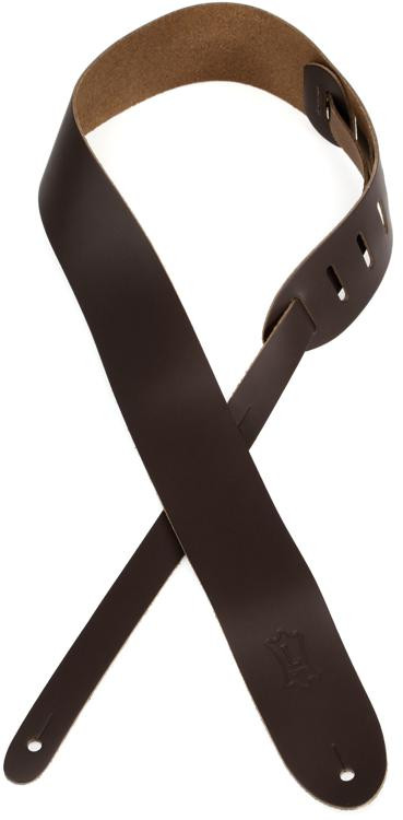 Levy's M12 Chrome-Tan Leather Guitar Strap - Brown | Sweetwater