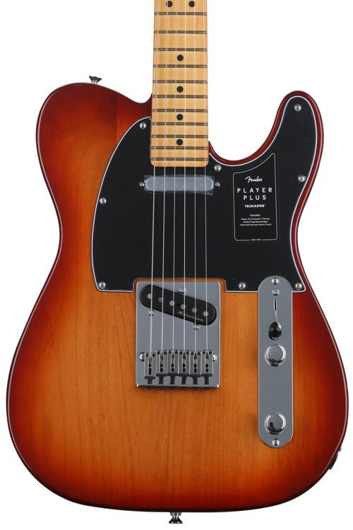 Fender Player Plus Telecaster - Sienna Sunburst with Maple Fingerboard ...