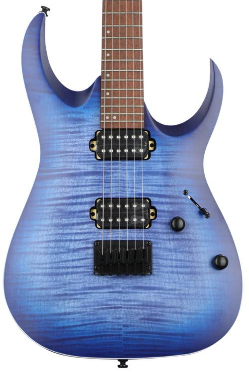 Ibanez RGA42FM - Blue Lagoon Burst Flat | Sweetwater