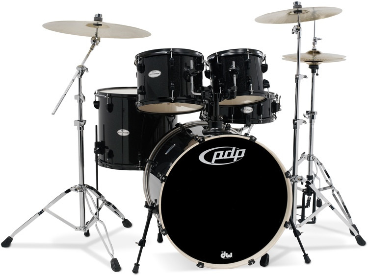 PDP Mainstage 5piece Complete Drum Set with Hardware & Paiste Cymbals
