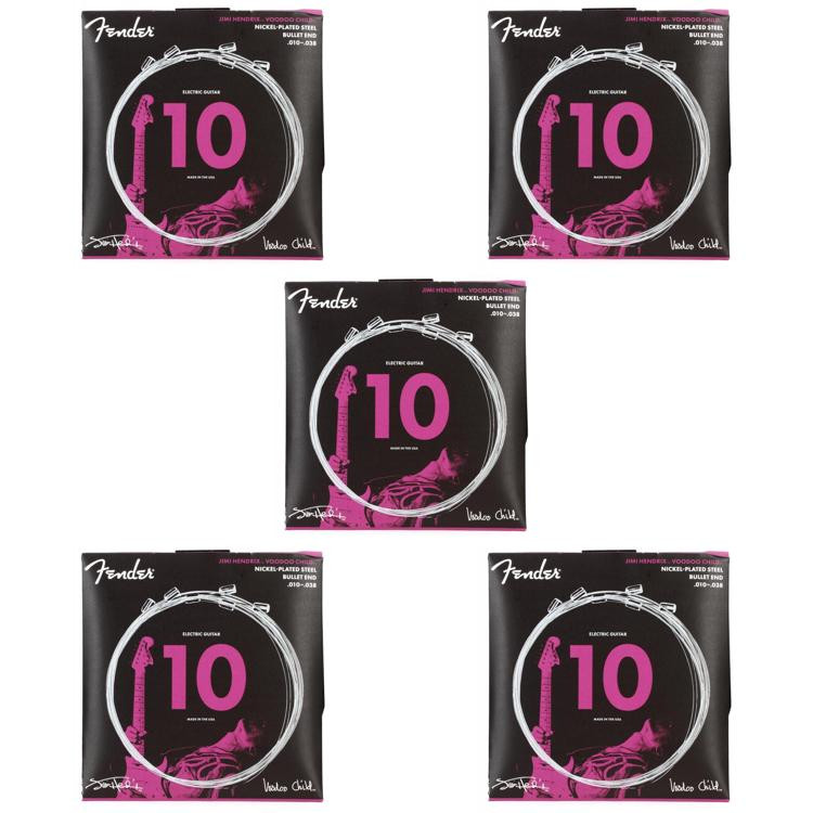 Fender Hendrix Voodoo Child Bullet End Nickel Plated Steel Electric