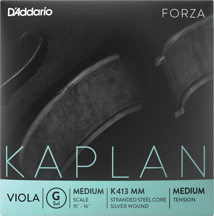 D'Addario K413 Kaplan Forza Viola G String Medium Size Sweetwater