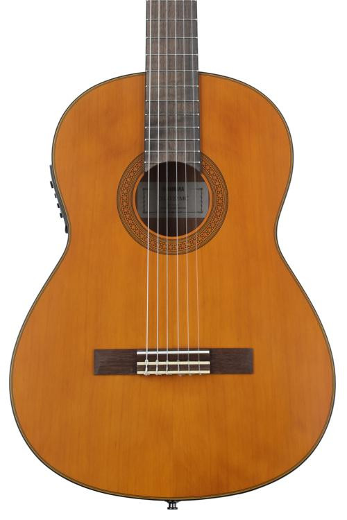 Yamaha CGX122MC Classical Acousticelectric Guitar Natural Sweetwater