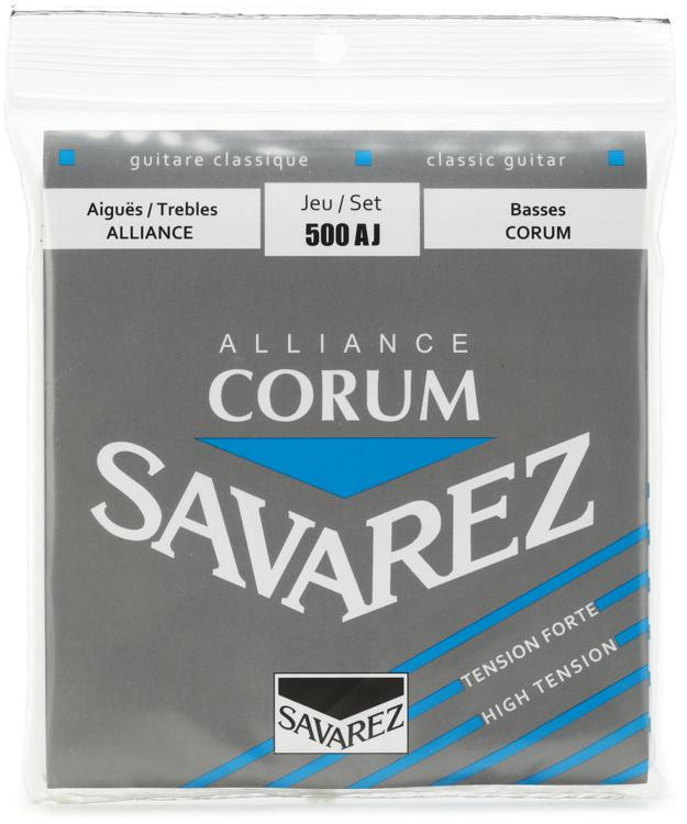 Savarez S.A. 500AJ Alliance Corum High Tension Classical Guitar Strings