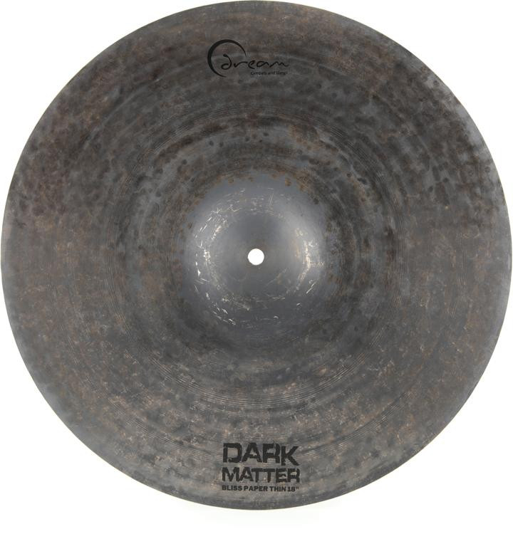 Dream Dark Matter Bliss Paper Thin Crash Cymbal 18inch Sweetwater