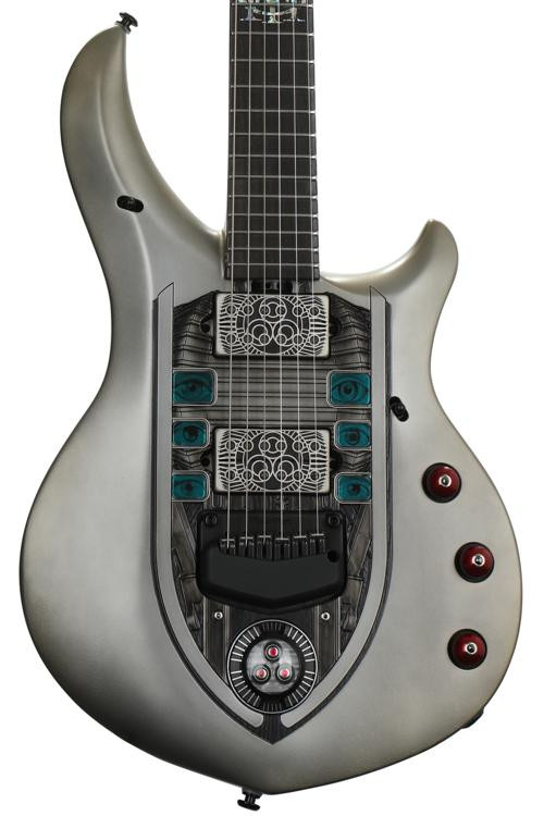 Ernie Ball Music Man JP Majesty NOMAC Timeworn Silver Sweetwater