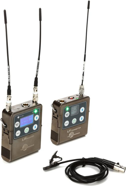 Lectrosonics ZS-LRLT Camera-mount Wireless Lavalier Microphone System ...