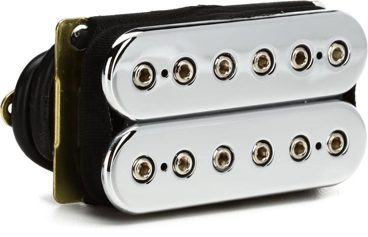 DiMarzio DP100 Super Distortion Humbucker Pickup - Chrome Tops | Sweetwater