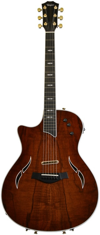 Taylor T5C4 Custom - Walnut, Shaded Edgeburst, Left-handed | Sweetwater