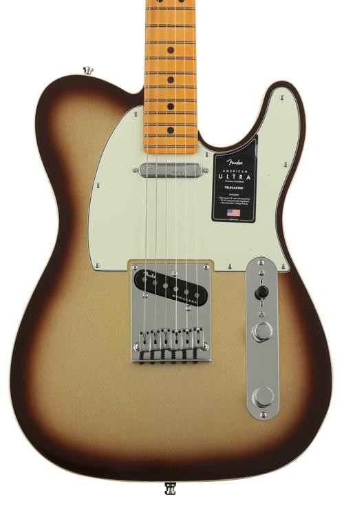 Fender American Ultra Telecaster - Mocha Burst with Maple Fingerboard ...