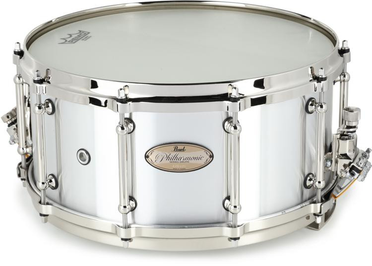 Pearl Pearl Philharmonic Cast Aluminum Snare Drum 6.5inch x 14inch