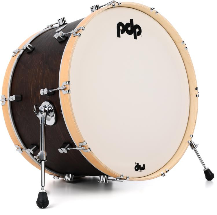 PDP Concept Maple Classic Bass Drum 14 x 24 inch Walnut with