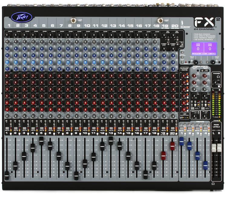 Peavey 24FX II Mixer with USB and Effects Sweetwater