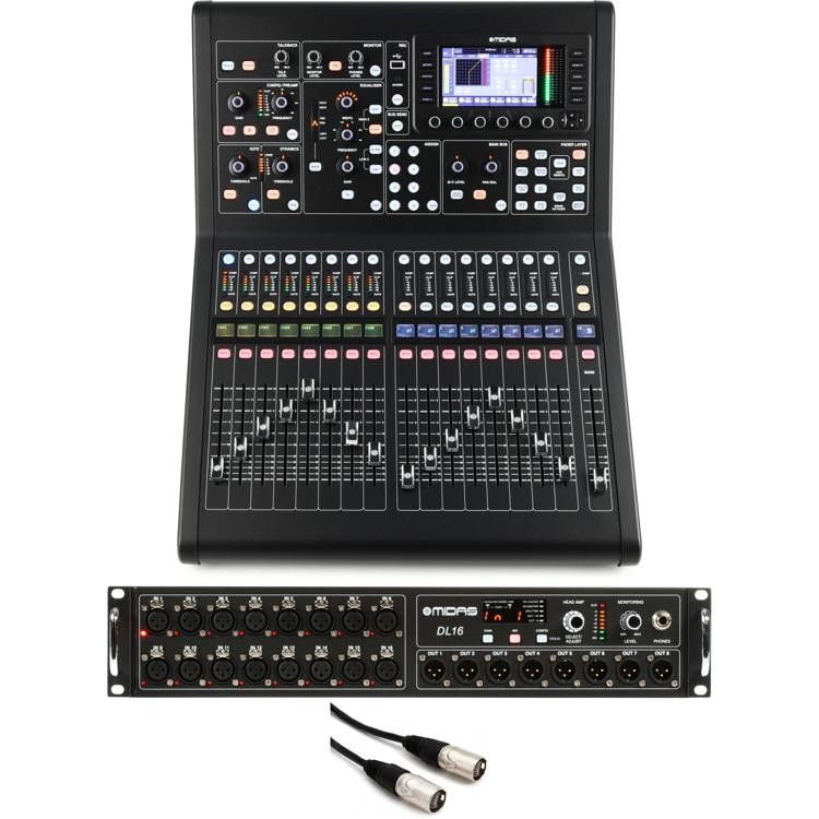 Midas M32R LIVE Digital Mixer with Stage Box Sweetwater