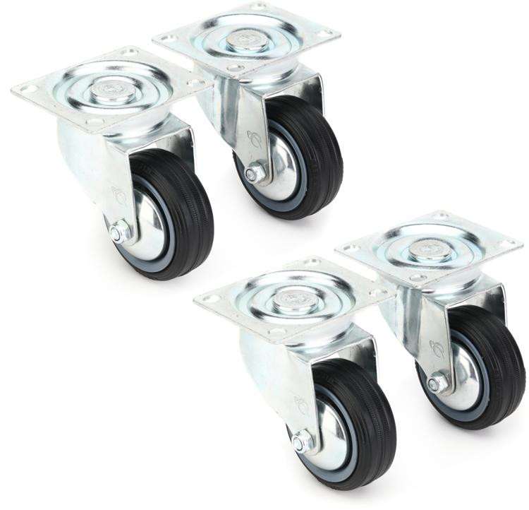 JBL WK4S Swivel Caster Set (4) Sweetwater