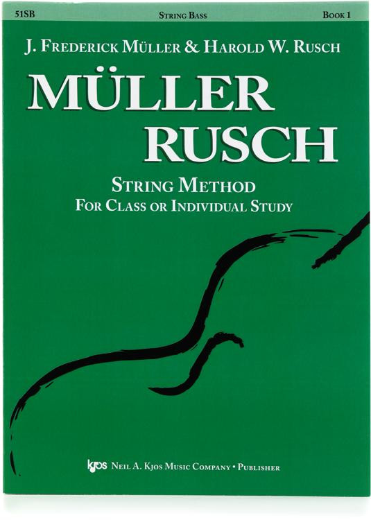 Kjos MullerRusch String Method Book 1 Double Bass Sweetwater