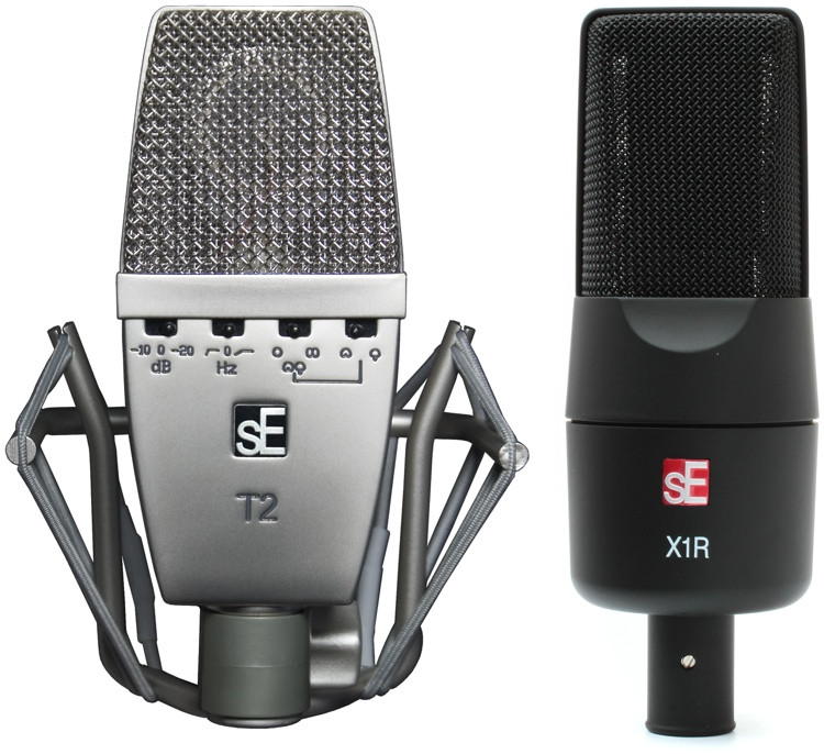 sE Electronics T2 Mic + X1R Ribbon Sweetwater