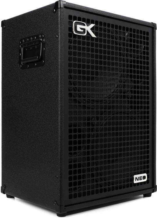 第四Gallien-Krueger NEO 2 x 12“800 w 4-ohm低音内阁与钢格栅和1英寸1推特形象