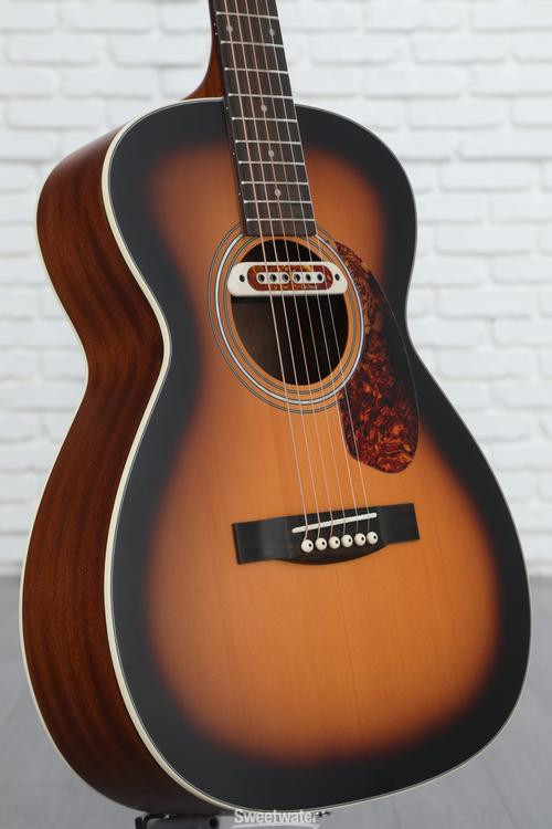 Guild M-240E Troubadour Acoustic-Electric Guitar - Vintage Sunburst ...