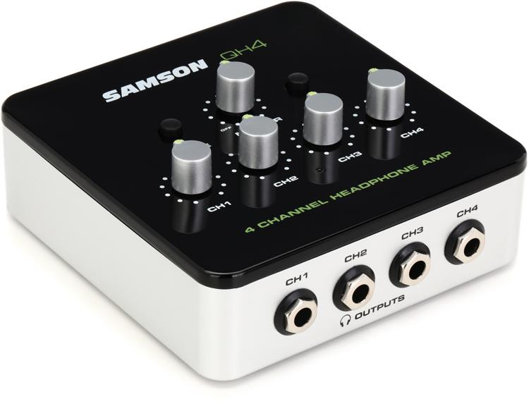 Samson QH4 4Ch Headphone Amplifier Sweetwater