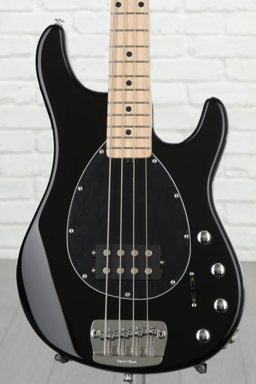 Ernie Ball Music Man Sterling 4 - Black | Sweetwater