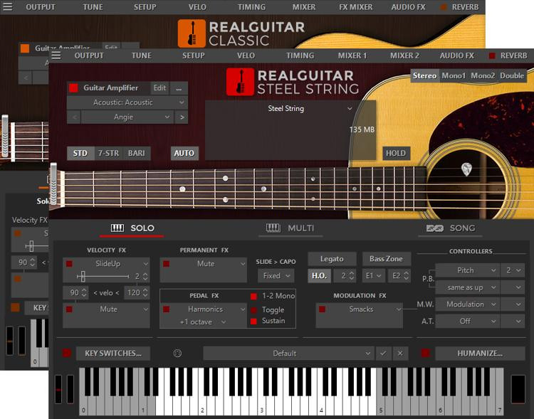 MusicLab RealGuitar 6原声吉他软件虚拟仪器图片1