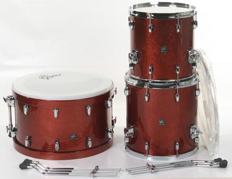 Gretsch Drums Renown RN2E4246 Shell Pack No 12 inch Tom Burnt Orange