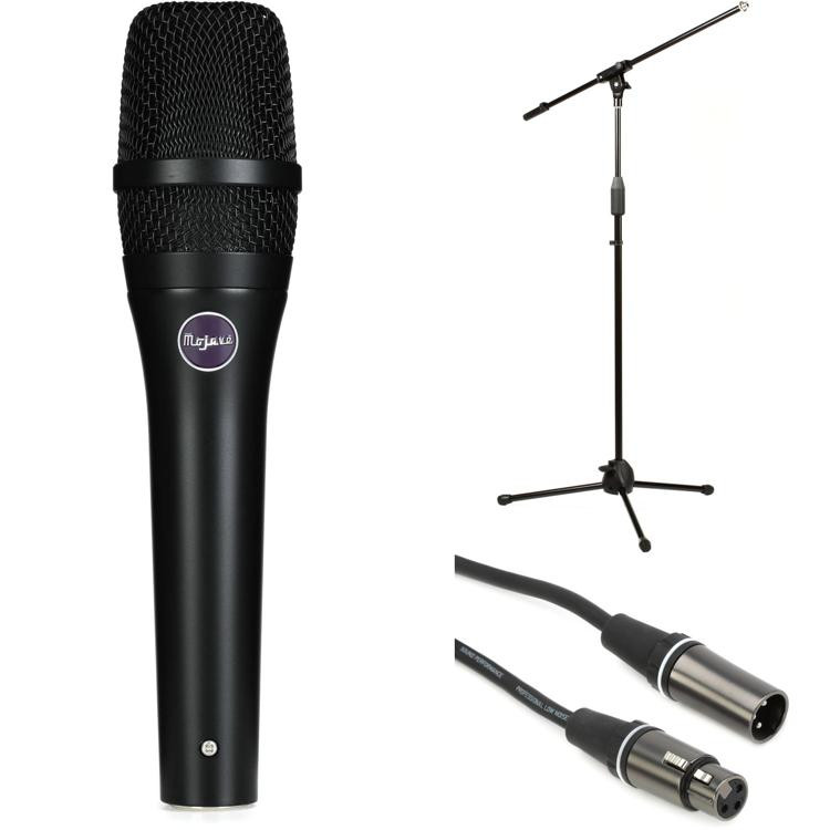 Mojave Audio MAD Cardioid Dynamic Microphone with Stand and Cable