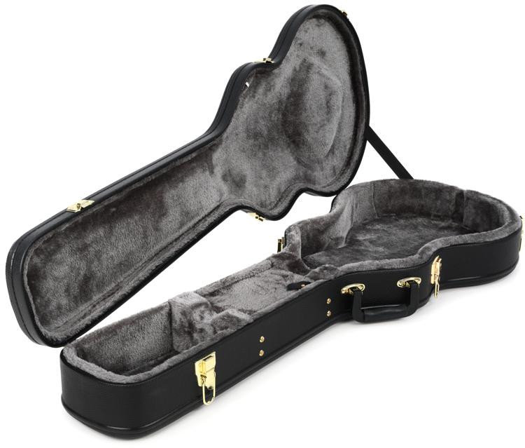 D'Angelico Excel Electric Mini DC Hard Case Black Sweetwater