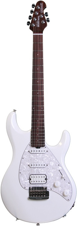 Ernie Ball Music Man Silhouette Special HSS w/Trem - White Pearl